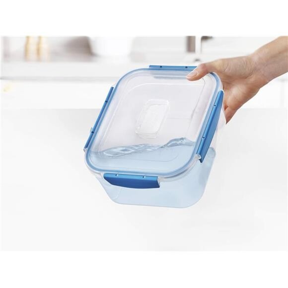 Plastic BPA Free Food Storage Container Set with Lockable Airtight Leakproof Lid - Picture 3 of 7